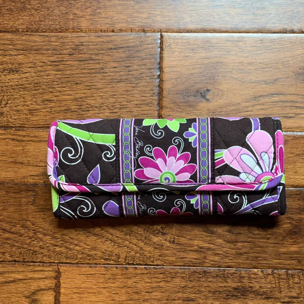Vera Bradley Flower Wallet w/Straps